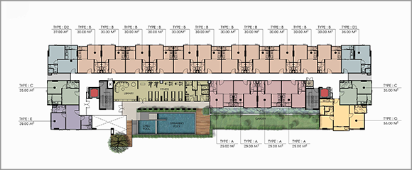 floor plan : 2nd